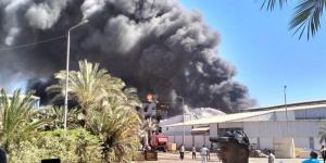 السيطرة على حريق داخل مطعم مشويات بمدينة العبور - المدينة برس