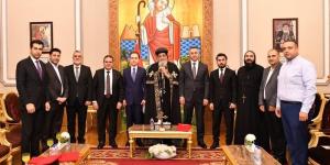 البابا تواضروس الثاني يستقبل وزير الأوقاف الكردستاني - المدينة برس