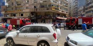 إصابة شخص في حريق بمخزن ملابس بالإسكندرية - المدينة برس