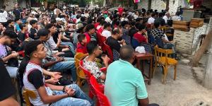 ما حدش نام، مقاهي دار السلام بالقاهرة "كاملة العدد" لمؤازرة منتخب مصر أمام إيران (فيديو) - المدينة برس