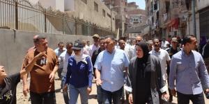 محافظ القليوبية يتابع إزالة الأسواق العشوائية في بهتيم - المدينة برس