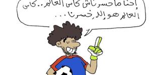 كاريكاتير فيتو.. بعد ما تطلع من كاس العالم - المدينة برس
