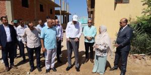 محافظ جنوب سيناء يتابع الموقف التنفيذي لمشروع تقسيم الشباب الجديد بمدينة الطور - المدينة برس