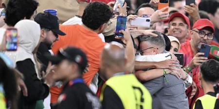 الجالية تسعد بالمنتخب المغربي في قطر - بوابة المدينة برس