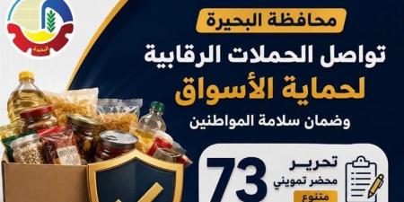 مواد غذائية مجهولة المصدر ومنتهية الصلاحية، تحرير 73 محضرًا خلال حملات بـ9 مراكز بالبحيرة - المدينة برس