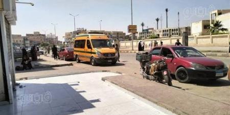 بعد امتحان الإنجليزي، الإسعاف تنقل طالبًا وطالبة من لجان الثانوية ببني سويف - المدينة برس