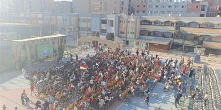 جماهير القليوبية تتابع مواجهة المنتخب أمام الأرجنتين وتحتفل بتصدي ركلة جزاء ميسي (فيديو) - المدينة برس