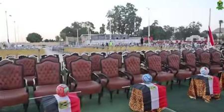 شاشات عملاقة وطوابير جماهيرية، هكذا استعدت المنيا لمباراة مصر والأرجنتين - المدينة برس
