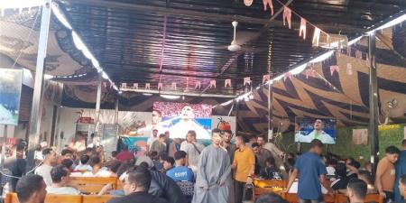 شاهد، فرحة أبناء سوهاج تجتاح المقاهي بعد هدفي مصر على الأرجنتين - المدينة برس