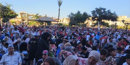 مفيش مكان فاضي، جماهير استاد المنصورة الرياضي تؤازر منتخب مصر أمام الارجنتين (فيديو وصور) - المدينة برس