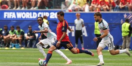 كأس العالم، نتيجة مباراة إسبانيا ضد بلجيكا بعد مرور 70 دقيقة - المدينة برس