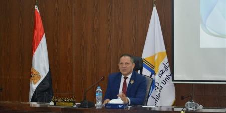 جامعة دمياط تنفذ 11 محورا تنمويا وتستعد لافتتاح برامج أكاديمية جديدة - المدينة برس