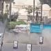 لحظة الانفجار بمحيط فندق إقامة الرئيس الفرنسى في دمشق (فيديو) - المدينة برس