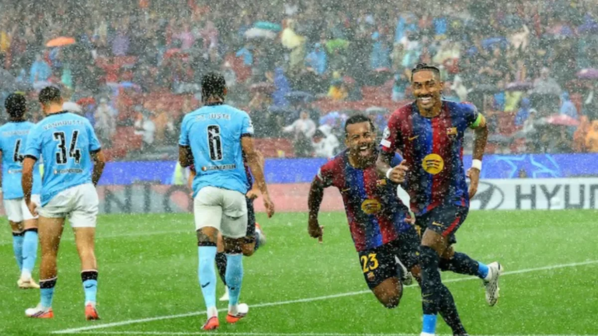 رافينيا يحقق إنجازين بهدف واحد في كلاسيكو ريال مدريد وبرشلونة
