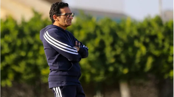 المصري يعلن رحيل أحمد سامي عن تدريب الفريق بالتراضي