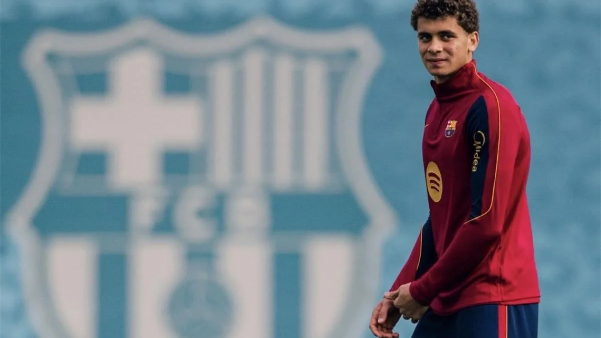 موقف حمزة عبد الكريم من مباراة برشلونة وألافيس في الدوري الإسباني