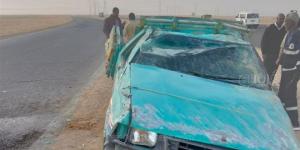 مأساة على الطريق الإقليمي، انقلاب سيارة ربع نقل ينهي حياة شخصين ويصيب 20 آخرين - المدينة برس