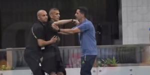 سعفان الصغير يشتبك مع الحكم بعد هدف الأرجنتين القاتل أمام منتخب مصر (فيديو) - المدينة برس