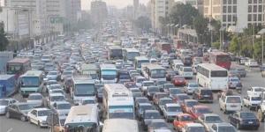 حالة المرور اليوم، تباطؤ بشوارع الهرم وفيصل ورمسيس ودائري المنيب وانتظام بمحور الفريق عامر - المدينة برس