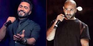أحمد سعد وتامر حسني يشعلان حفل استقبال منتخب مصر بالساحل بأغنية "حلوة يا بلدي" (فيديو) - المدينة برس