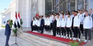 السيسي يستقبل أبطال المونديال: المصريون جميعًا فخورون بكم، شكرًا من القلب - المدينة برس