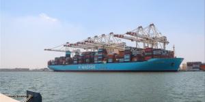 ميناء دمياط يستقبل سفينة الحاويات العملاقة METTE MAERSK ويؤكد جاهزيته العالمية - المدينة برس