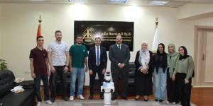 حورس روبوت، ثورة تكنولوجية تروي التاريخ المصري بالذكاء الاصطناعي في هندسة شبرا - المدينة برس