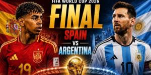 اليوم، الحلم "الإسباني" يصطدم بطموح "الأرجنيين" في نهائي كأس العالم 2026 - المدينة برس