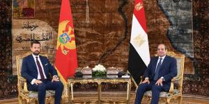السيسي يبحث مع رئيس الجبل الأسود تعزيز التعاون الاقتصادي وأزمات الشرق الأوسط (فيديو) - المدينة برس