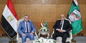 رئيس هيئة قضايا الدولة يستقبل رئيس جامعة السويس لتقديم التهنئة وتعزيز أواصر التعاون المشترك - المدينة برس