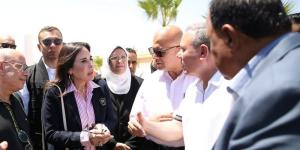 وزيرة الإسكان ومحافظ مطروح في جولة تفقدية بعدد من مشروعات مياه الشرب والصرف الصحي - المدينة برس