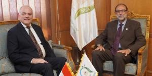 رئيس هيئة سلامة الغذاء يستقبل سفير أستراليا بالقاهرة بمناسبة انتهاء فترة عمله - المدينة برس