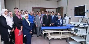 افتتاح وحدة مناظير الجهاز الهضمي، رئيس جامعة القاهرة يتابع أعمال تطوير مستشفى الطلبة - المدينة برس