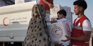 على مدار يومين، قافلة من الهلال الأحمر لتقديم مساعدات إنسانية لأهالي شلاتين - المدينة برس