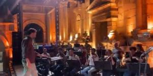 شاهد، تجهيزات حفل ماجدة الرومي قبل حفلها الليلة بمهرجان جرش بالأردن - المدينة برس