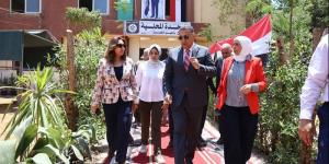 وزيرة التنمية المحلية والبيئة ومحافظ القليوبية يفتتحان المركز التكنولوجي الجديد بأجهور الكبرى - المدينة برس