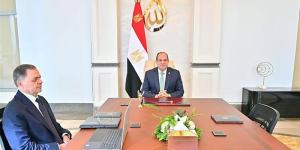 الرئيس السيسي يستقبل وزير الداخلية - المدينة برس