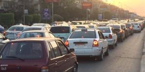 حالة المرور اليوم، كثافات متحركة بوسط البلد وميدان الجيزة وشارعي الهرم وفيصل - المدينة برس