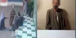 مقطع فيديو يوثق الواقعة، خلافات أسرية تتحول إلى مطاردة بسكين في الشارع بالغربية - المدينة برس