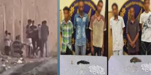 نهاية عصابة الكوكتيل، فيديو يفضح نشاط 6 متهمين بترويج الهيروين والآيس والبودر بالقليوبية - المدينة برس