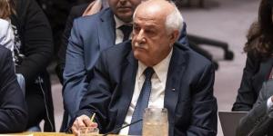مندوب فلسطين بالأمم المتحدة: نتنياهو يسعى لتحقيق مكاسب انتخابية على حساب دماء شعبنا - المدينة برس