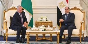 السيسي لـ ملك الأردن: أمنكم جزء لا يتجزأ من الأمن القومي المصري.. نرفض وندين الاعتداءات الإيرانية الآثمة عليكم.. ونساند إجراءاتكم لحماية أمن وسيادة المملكة وصون مقدرات شعبها - المدينة برس