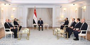 السيسي لـ الدبيبة: مصر حريصة على استقرار ليبيا وضمان وحدة وسلامة أراضيها.. أهمية تعزيز التعاون في الكهرباء والطاقة والبنية التحتية وإعادة الإعمار.. وضرورة العمل على زيادة التبادل التجاري والاستثماري - المدينة برس