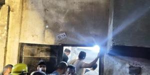 تسبب في مصرع 4 أشخاص وإصابة 5 آخرين، أول فيديو لانهيار عقار حدائق القبة - المدينة برس