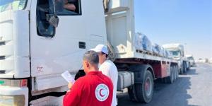 الهلال الأحمر يرسل قافلة "زاد العزة 254" محملة بالغذاء والدواء إلى غزة - المدينة برس