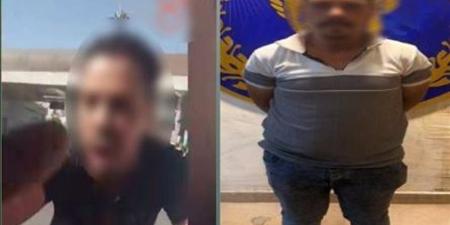 ضبط سائق ميكروباص بتهمة التعدي على شخص في التجمع الخامس (فيديو) - المدينة برس