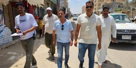 حملة مكبرة لرفع الإشغالات والتفتيش على الأسواق بالضبعة في مطروح - المدينة برس