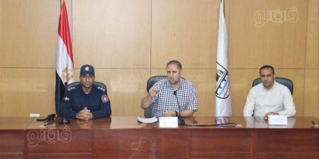 الحماية المدنية تدرب العاملين بديوان بني سويف على مواجهة مخاطر الحرائق - المدينة برس