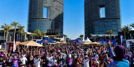 العلمين الجديدة تشهد انطلاق ماراثون 10k Race the Coast بمشاركة 1000 متسابق - المدينة برس