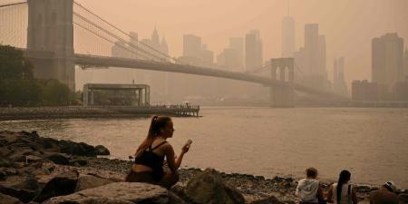 دخان حرائق كندا يخنق مدنًا أمريكية ويؤدي إلى إلغاء فعاليات رياضية - بوابة المدينة برس